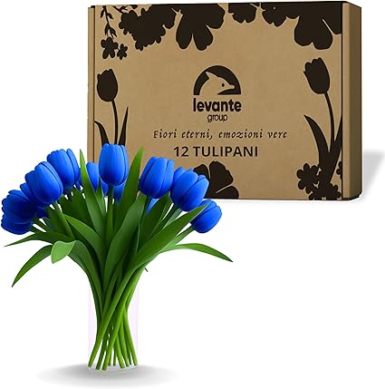 Tulipani Finti Realistici (Blu)